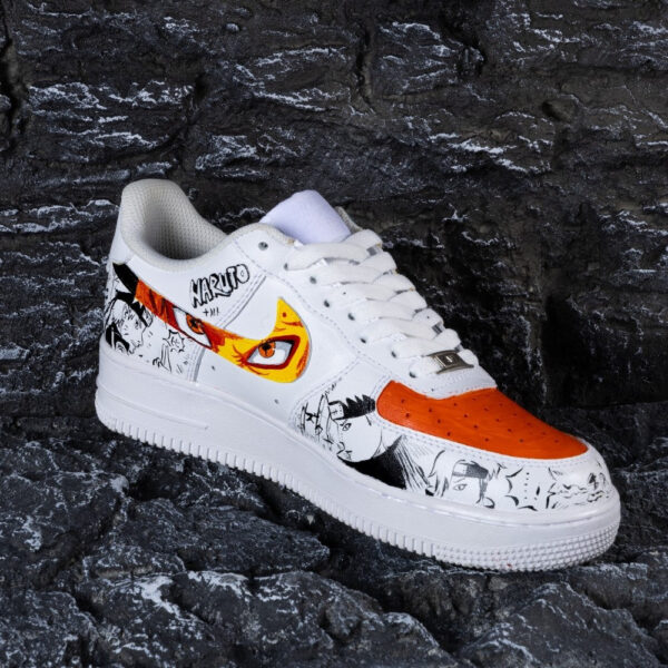 NARUTO AND KURAMA CUSTOM AIR FORCE 1 - Image 2