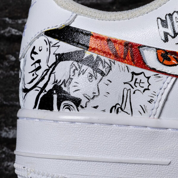 NARUTO AND KURAMA CUSTOM AIR FORCE 1 - Image 6