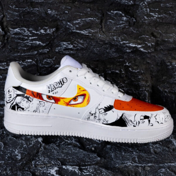 NARUTO AND KURAMA CUSTOM AIR FORCE 1 - Image 7