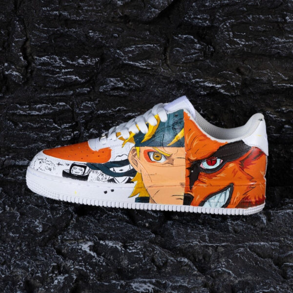 NARUTO AND KURAMA CUSTOM AIR FORCE 1 - Image 18
