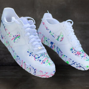 COLORFUL SPLASH CUSTOM AIR FORCE 1