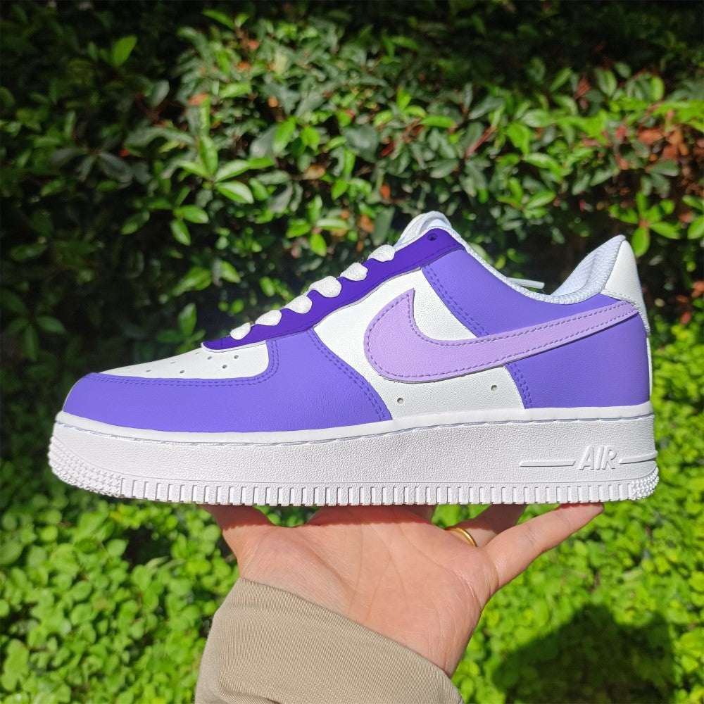 PURPLE CUSTOM AIR FORCE 1