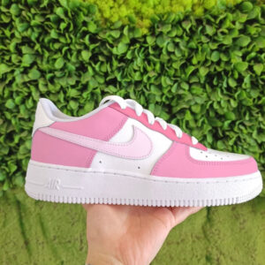SMOOTH PINK CUSTOM AIR FORCE 1