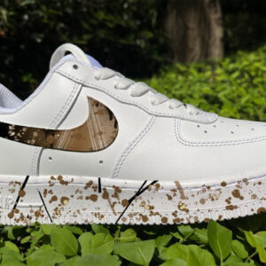 BROWN SPLASH CUSTOM AIR FORCE 1