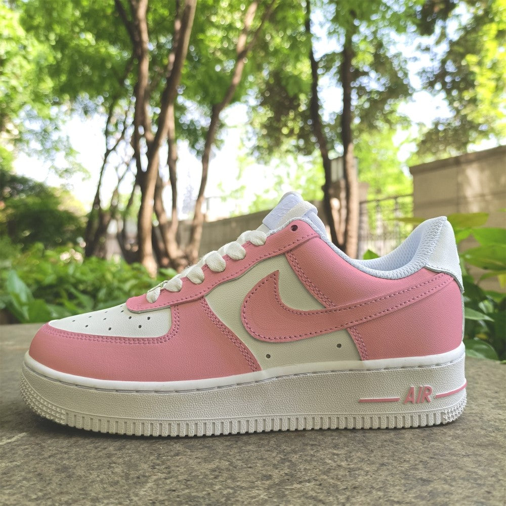 PINK CUSTOM AIR FORCE 1