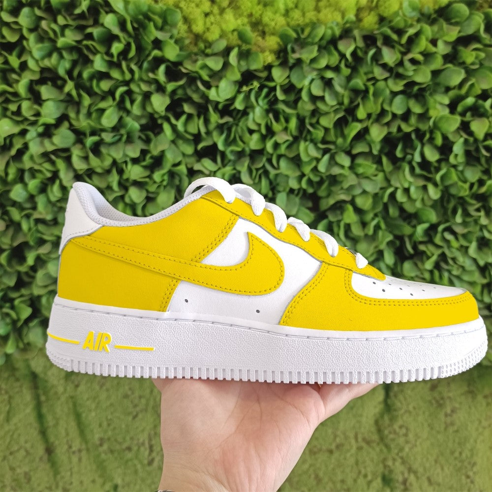 YELLOW CUSTOM AIR FORCE 1