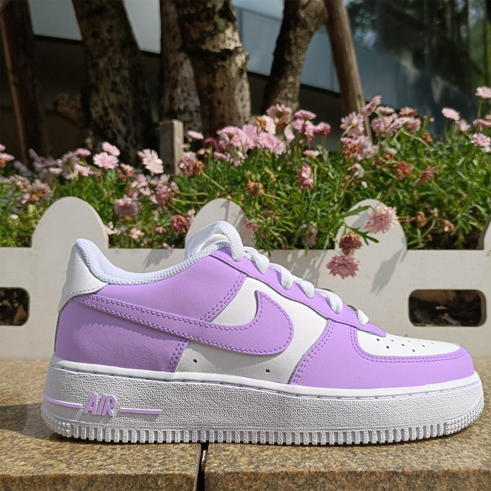 PURPLE CUSTOM AIR FORCE 1
