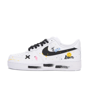 SIMPLE FIGURE BLACK CUSTOM AIR FORCE 1