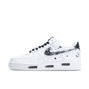 PLUM BLOSSOM BLACK RED CUSTOM AIR FORCE 1