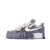 THICK LACE DENIM PATCH CUSTOM AIR FORCE 1 - Image 5
