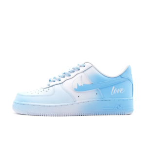 BLUE BLOOMING CUSTOM AIR FORCE 1