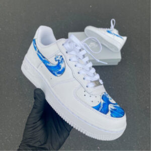 BLUE WAVE CUSTOM AIR FORCE 1