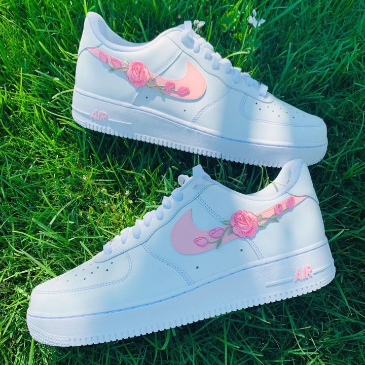 PINK ROSE CUSTOM AIR FORCE 1 - Image 3