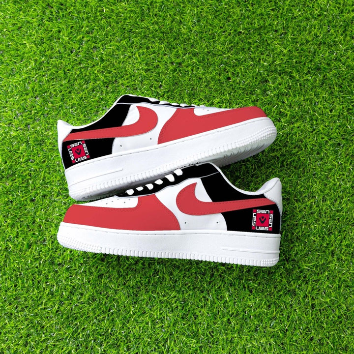 KNIGHT IN RED ARMOR CUSTOM AIR FORCE 1 - Image 7