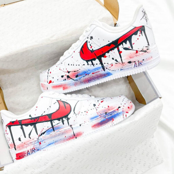 SPIDER DRIP CUSTOM AIR FORCE 1 - Image 2