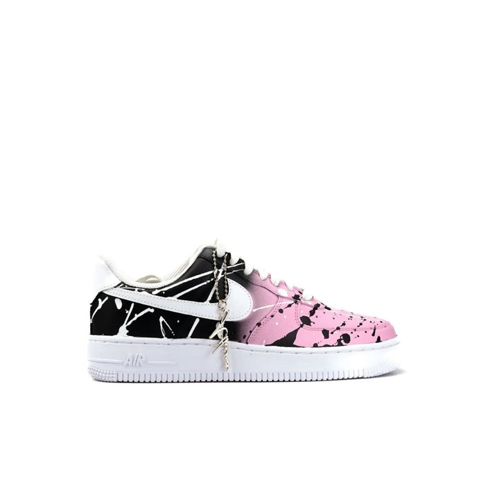 PINK BLACK SPLATTER CUSTOM AIR FORCE 1 - Image 6