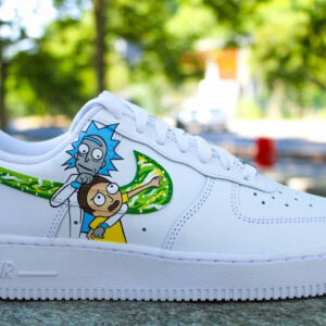 RICK AND MORTY CUSTOM AIR FORCE 1