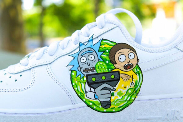 RICK AND MORTY CUSTOM AIR FORCE 1 - Image 9
