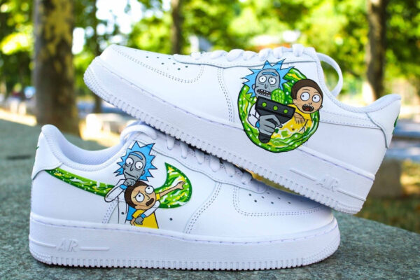 RICK AND MORTY CUSTOM AIR FORCE 1 - Image 5
