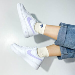 BABY PURPLE CUSTOM AIR FORCE 1