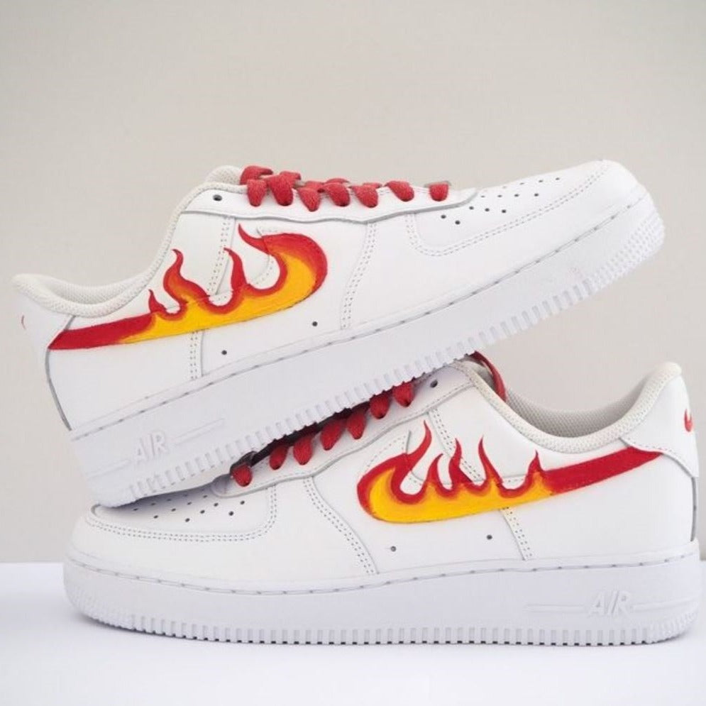 FIRE HOT CUSTOM AIR FORCE 1