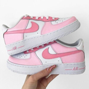 PEARL PINK CUSTOM AIR FORCE 1