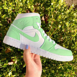 Custom Air Jordan 1 Mint Colorblock ????