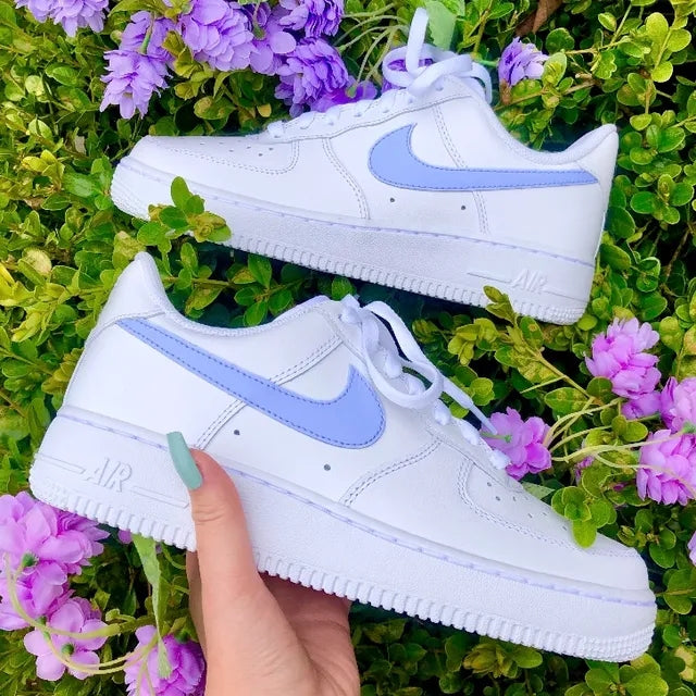 Custom Air Force 1 Lavender Pastel ??