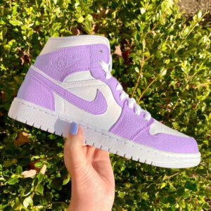 Custom Air Jordan 1 Pastel Lilac Colorblock?