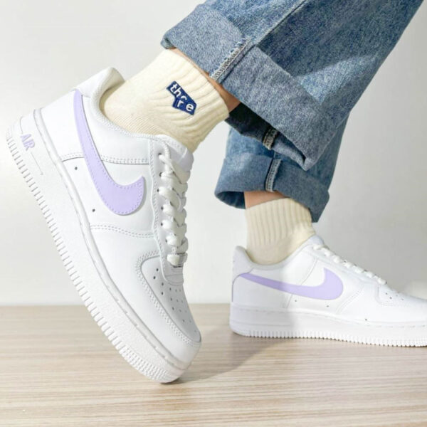 BABY PURPLE CUSTOM AIR FORCE 1 - Image 2