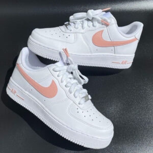 ORANGE SMOOTH CUSTOM AIR FORCE 1
