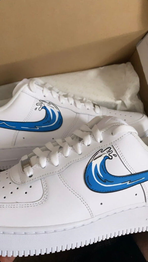 CARTOON WAVE CUSTOM AIR FORCE 1 - Image 6