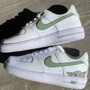 GREEN ALIEN CUSTOM AIR FORCE 1