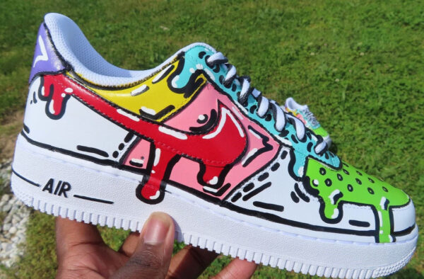 COLOR DRIP SURF CUSTOM AIR FORCE 1