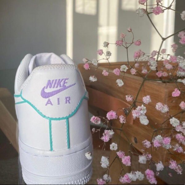 PURPLE CLOUD CUSTOM AIR FORCE 1 - Image 3