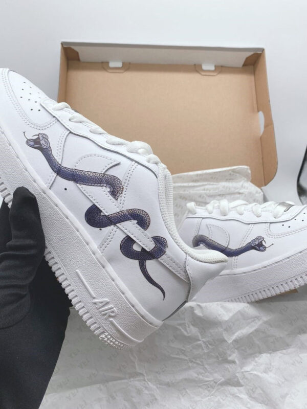 PURPLE SNAKE CUSTOM AIR FORCE 1 - Image 3