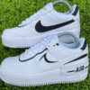 BLACK WHITE SHADOW CUSTOM AIR FORCE 1 - Image 5