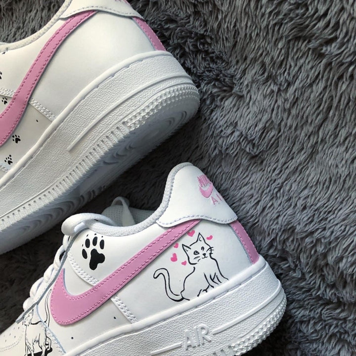 PINK CAT CUSTOM AIR FORCE 1 - Image 10