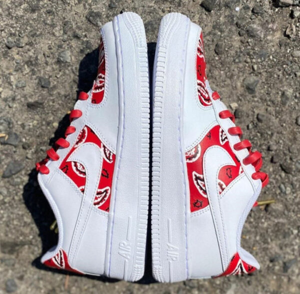 REN BANDANA CUSTOM AIR FORCE 1 - Image 5