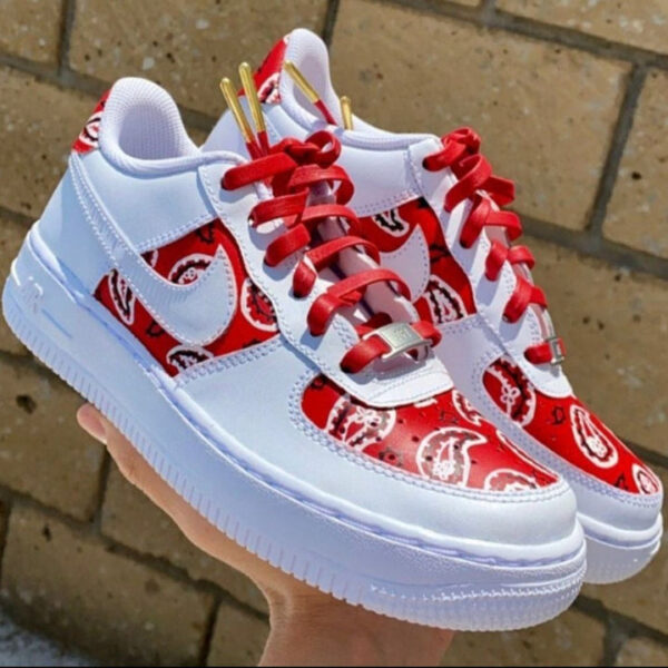 REN BANDANA CUSTOM AIR FORCE 1 - Image 4