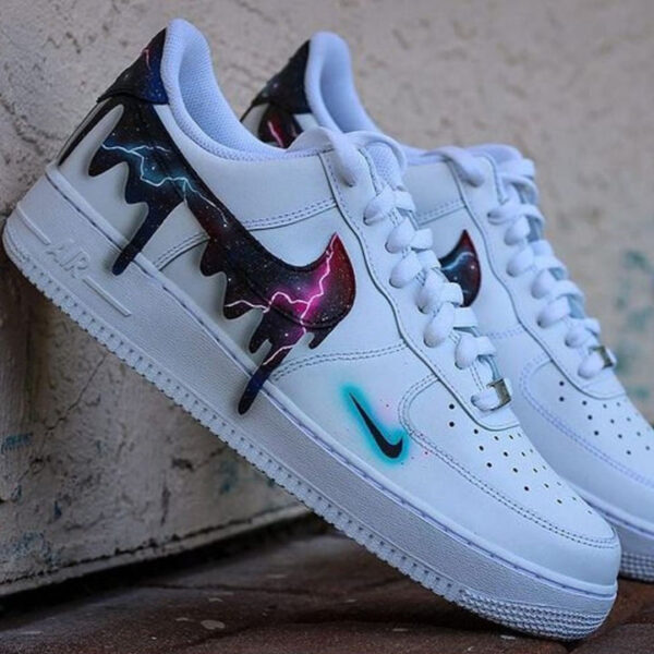 LIGHTNING DRIP CUSTOM AIR FORCE 1 - Image 4