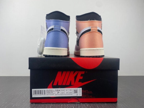 PINK PURPLE GRADIENT CUSTOM AIR JORDAN 1 - Image 8