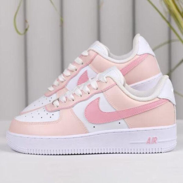 PEARL PINK CUSTOM AIR FORCE 1