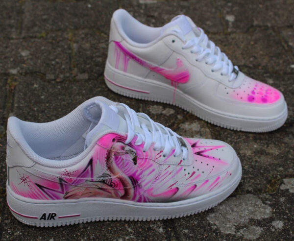 PINK FLAMINGO CUSTOM AIR FORCE 1 - Image 8