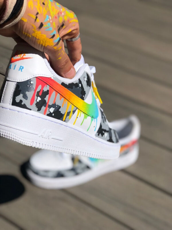COLOR CAMOUFLAGE CUSTOM AIR FORCE 1 - Image 4