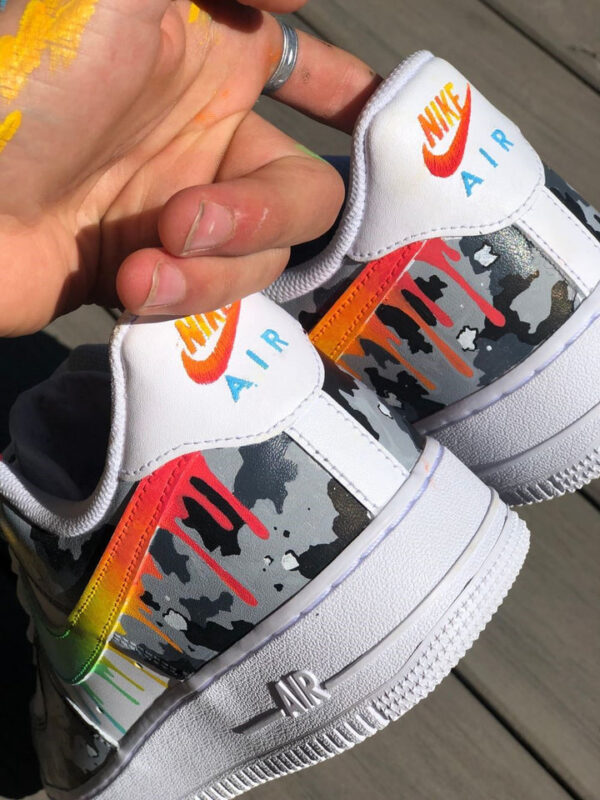 COLOR CAMOUFLAGE CUSTOM AIR FORCE 1 - Image 10