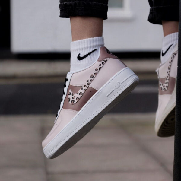 LEOPARD PRINT CUSTOM AIR FORCE 1