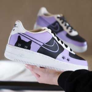 BLACK CAT CUSTOM AIR FORCE 1