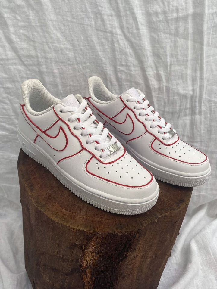 RED LINE CUSTOM AIR FORCE 1 - Image 5