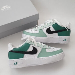 SAGE BLACK CUSTOM AIR FORCE 1